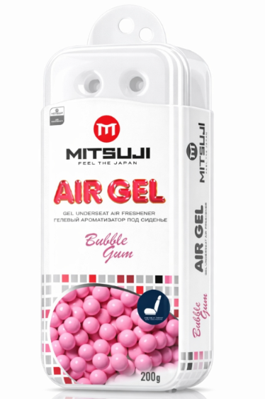 Ароматизатор гелевый под сиденье, с ароматом Bubble Gum